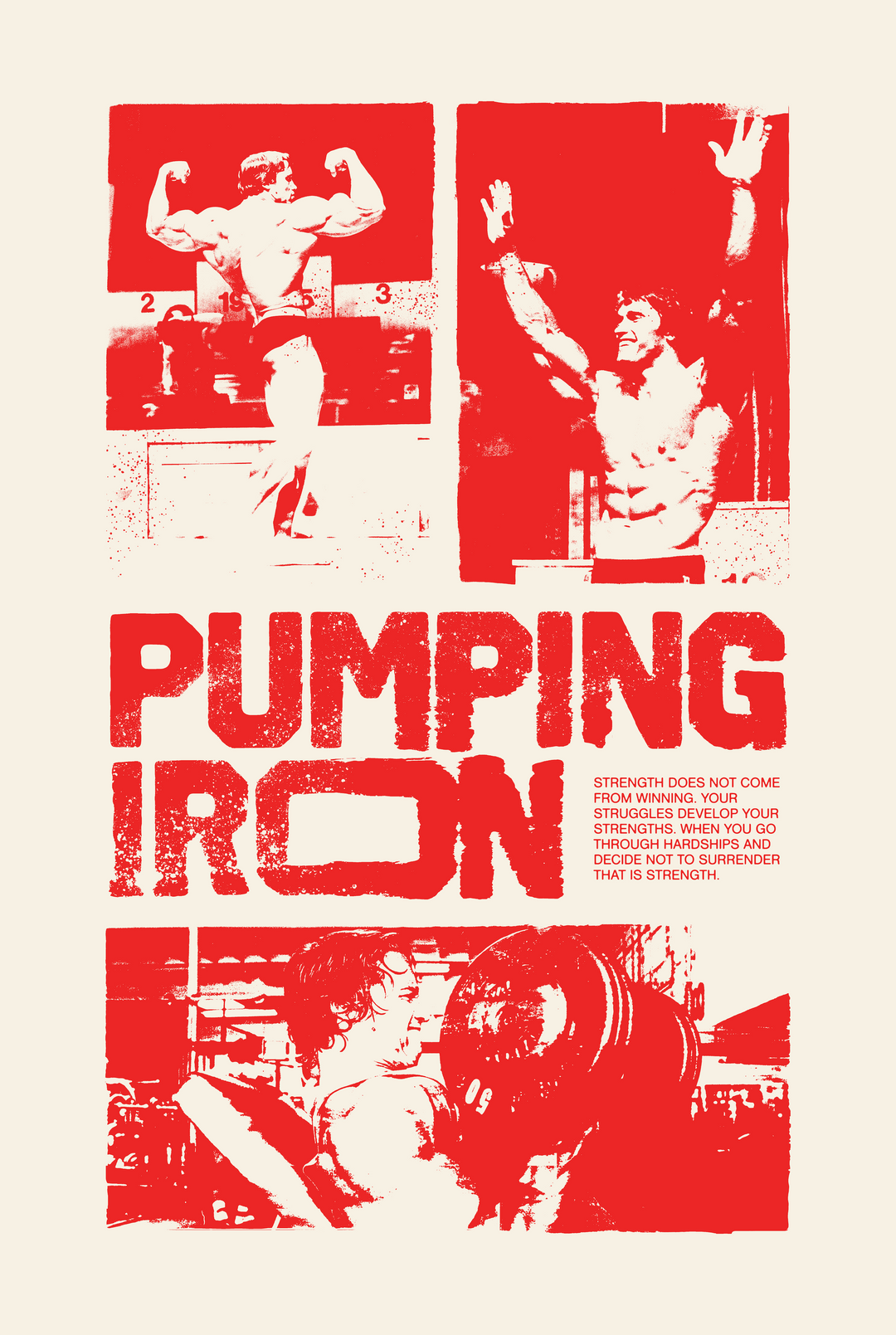 Pumping Iron Print