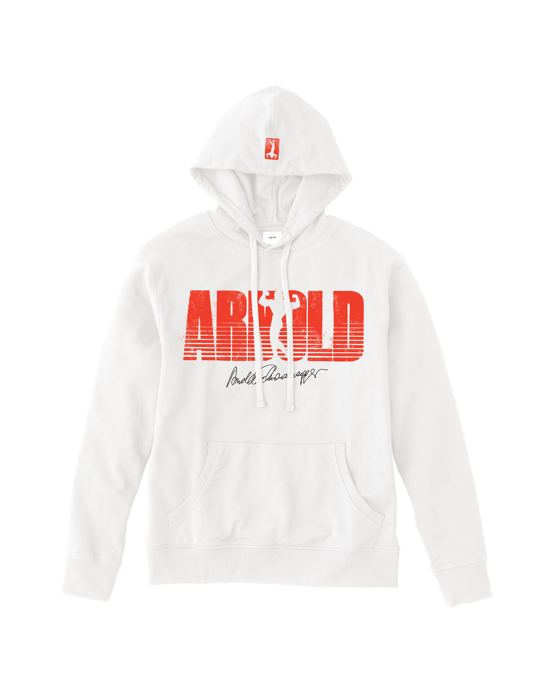 ARNOLD White Hoodie