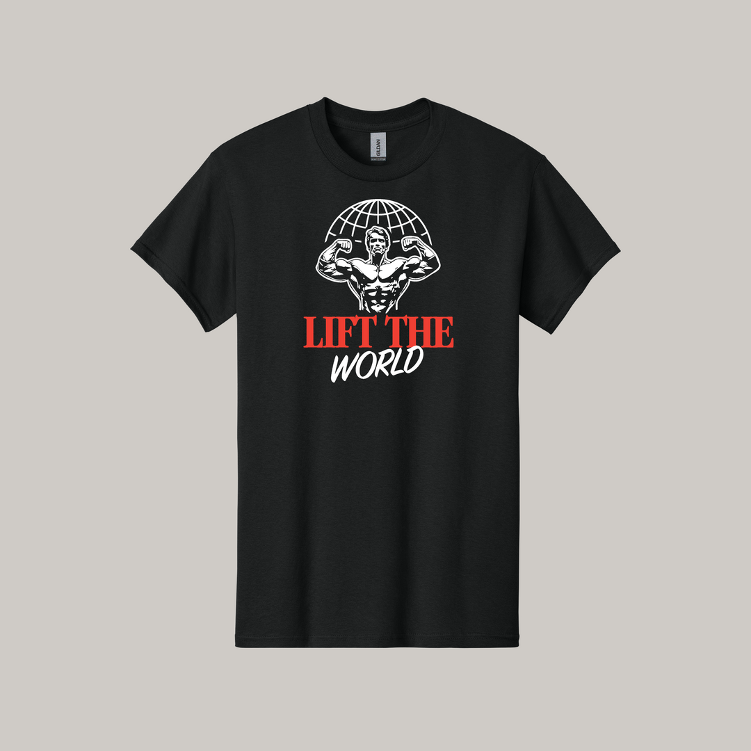 Arnold Lifts the World Tee