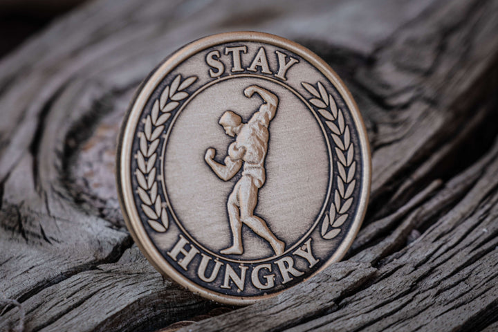 Stay Hungry Medallion