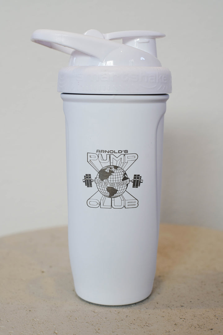 All White Arnold Shaker Bottle | 30 OZ